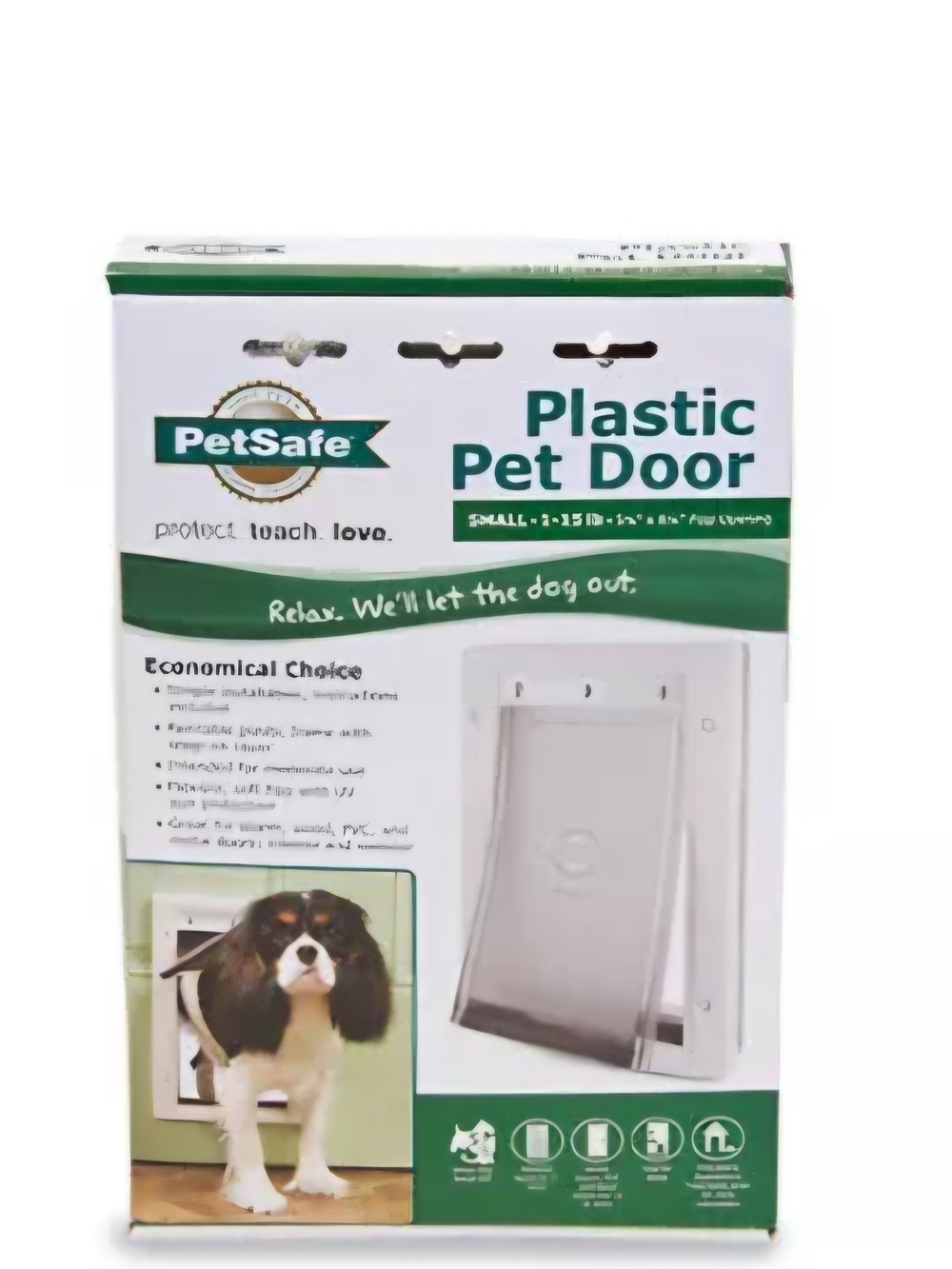 PetSafe Plastic Pet Door Small Model PPA00-10958 NEW IN BOX Up To 15 Pounds